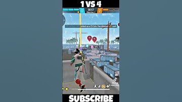 Free fire Op.awm 2x headshot 1v4 #rap #automobile #hiphop