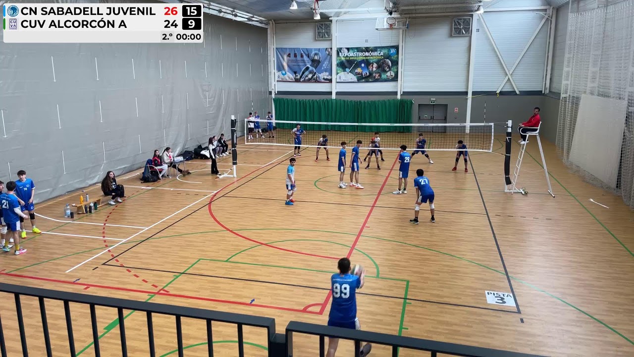 CN Sabadell Juvenil Blau VS CV ALCORCÓN