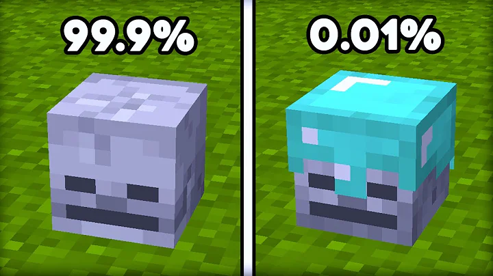 54 Rarest Things in Minecraft