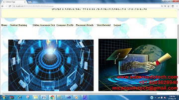 JOB PORTAL WITH ASSESSMENT SYSTEM- IEEE PROJECTS 2018