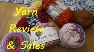 NEW YARN Lion Brand JIFFY YARN Review 