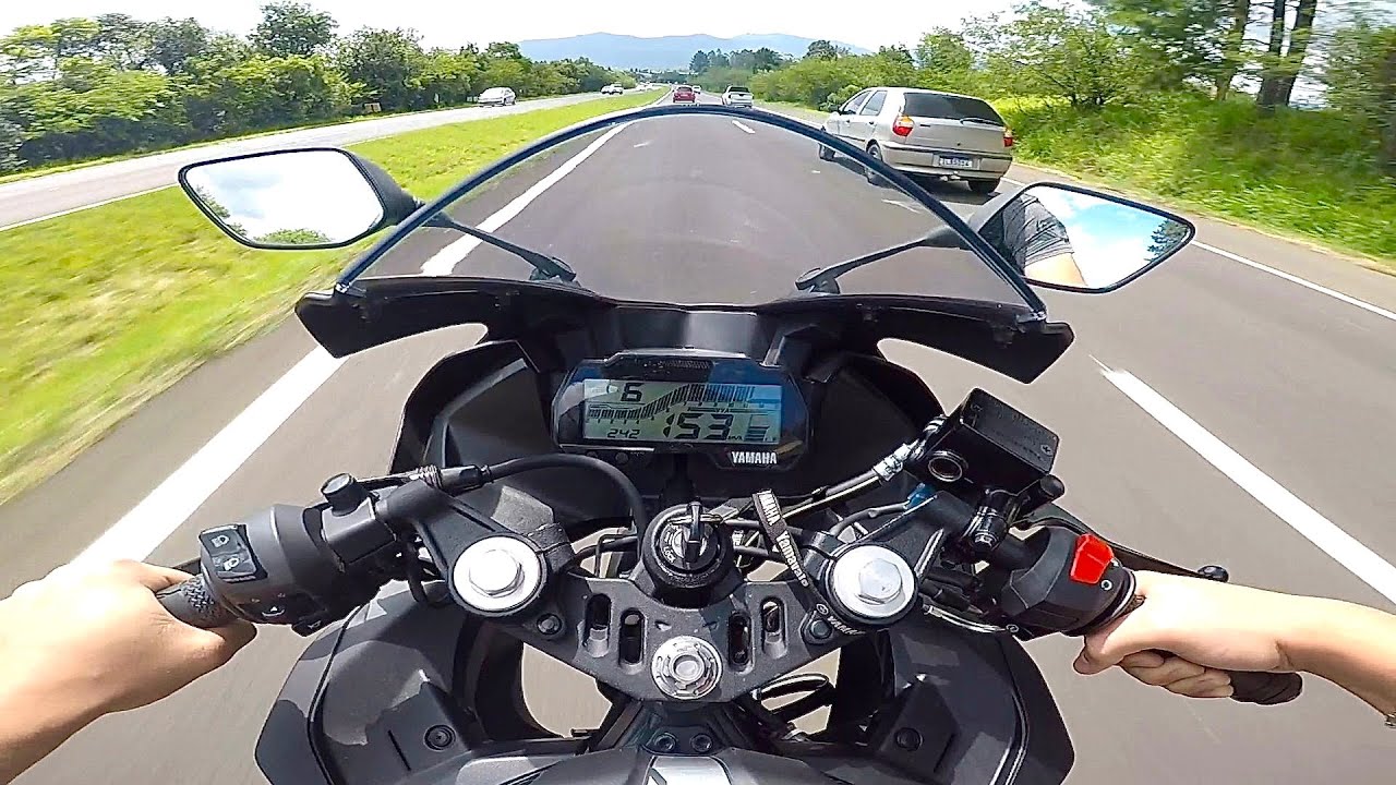 YAMAHA R15 NA RODOVIA COM O ESCAPE ESPORTIVO MTG!!🚀🛣️