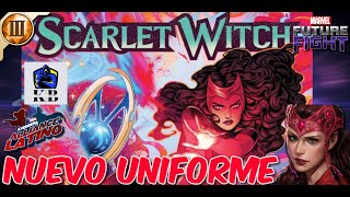 SCARLET WITCH NUEVO Y ESPECTACULAR UNIFORME - Marvel Future Fight