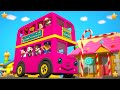 Pink Wheels On The Bus | Kindergarten Nursery Rhymes & Songs for Kids | Little Treehouse S03E103