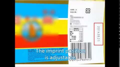 DH-20 Tabletop Automatic Ink Roll Coding Machine