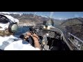 Pilots view, Flug in Zell am See, Motorsegler, ""English" comment :-)) (sorry)