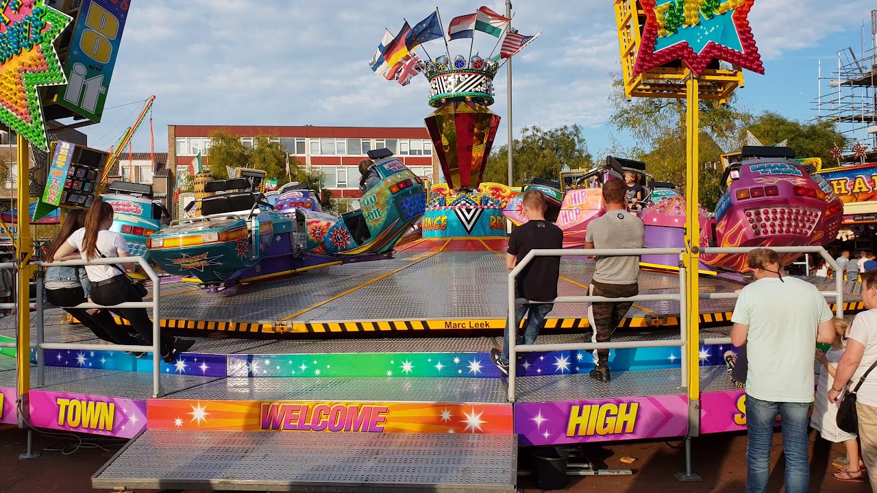 Break dance Marc Leek offride 4K kermis echt