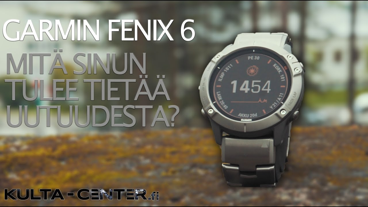 fenix 6 sapphire titanium