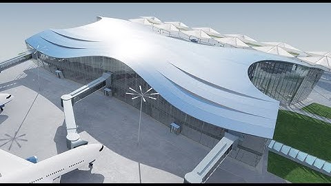 Virtual Airport Terminal_Unreal engine Scene