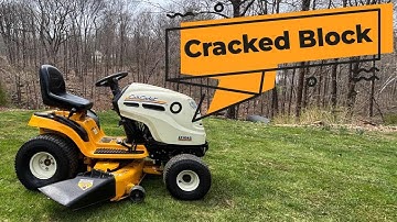 The Best Fix for a CRACKED Kohler Courage Engine