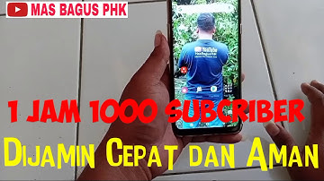 #trending 2021 Hanya butuh satu jam saja, Cara nambah 1000 Subcriber dengan mudah,cepat dan aman