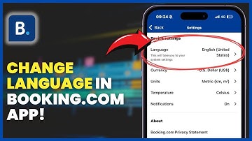 How to Change Language on Booking.com App (iPhone & Android) | Step-by-Step Guide 2025