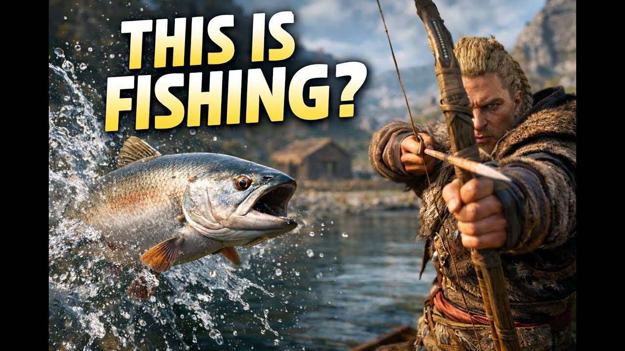 Fishing in Valhalla… With a Bow ?! 🏹🐟