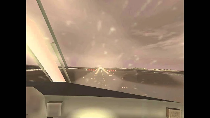 [HD] Beechcraft King Air 350 Heavy Rain Landing