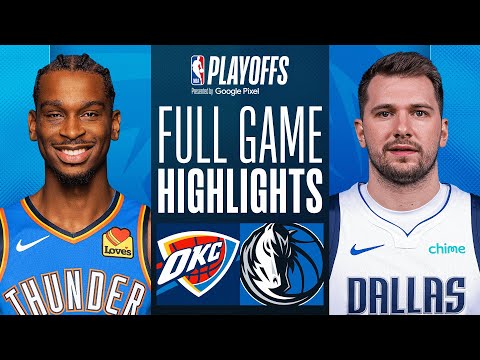 #1 THUNDER at #5 MAVERICKS | FULL GAME 6 HIGHLIGHTS | May 18, 2024