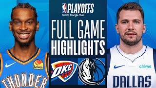 Thumbnail for #1 THUNDER at #5 MAVERICKS | FULL GAME 6 HIGHLIGHTS | May 18, 2024