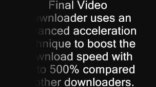 THE FASTEST YOUTUBE VIDEO DOWNLOADER! 100% WORKING W\/ POSITIVE FEEDBACK