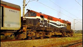 Thiruvananthapuram - Hazrat Nizamuddin 'Winter Special Express' with WDM2A JUMBO
