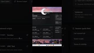 Using the BEST Roblox EXECUTOR (Cryptic)