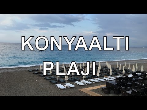 Antalya Konyaaltı Plajı - Dr. Murat