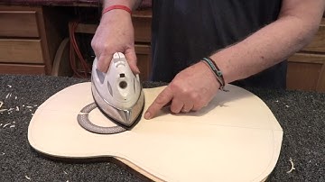 Making a rosette for a Classical Guitar Part 2