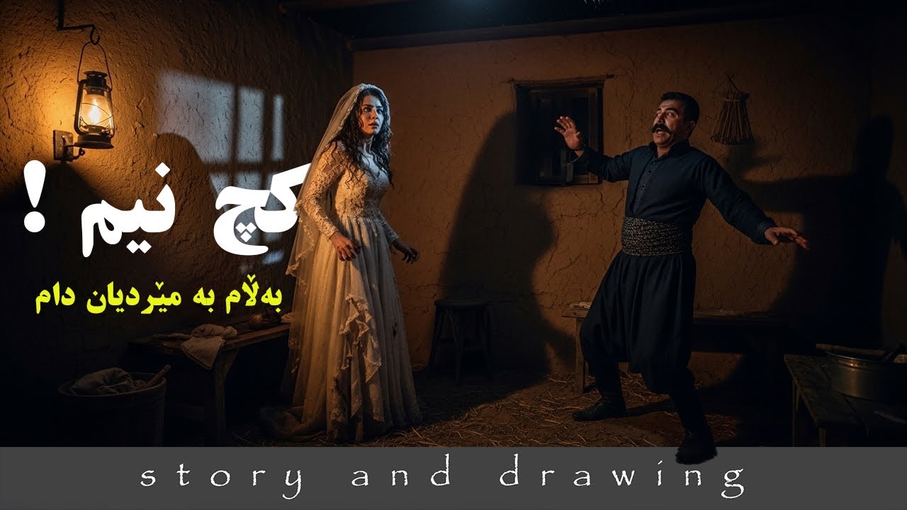 وێنەکێشان و چیرۆک : مێردەکەم شۆک بوو لە شەوی بوکێنی