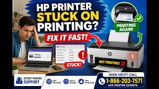 Why Is My HP Printer Stuck on Printing | Easy Fixes to Get It Working Fast