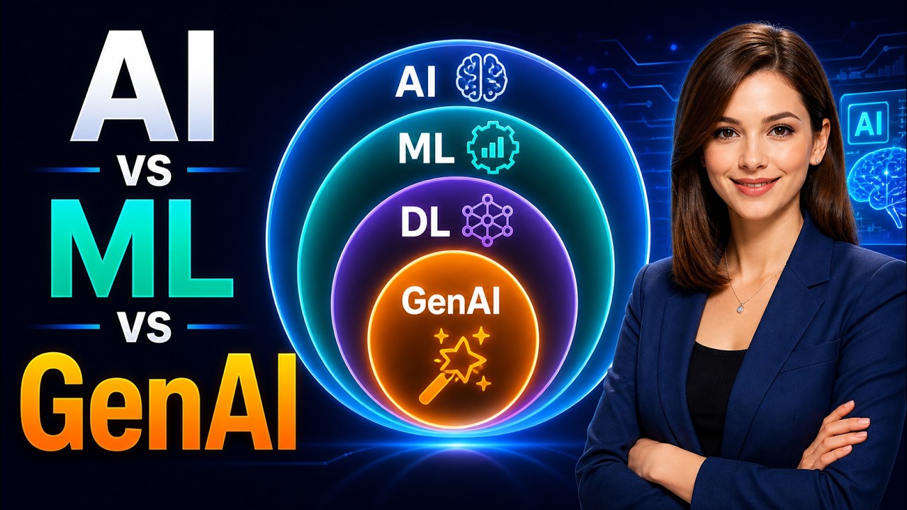Demystifying AI: A Simple Guide to Machine Learning, Deep Learning, and Generative AI