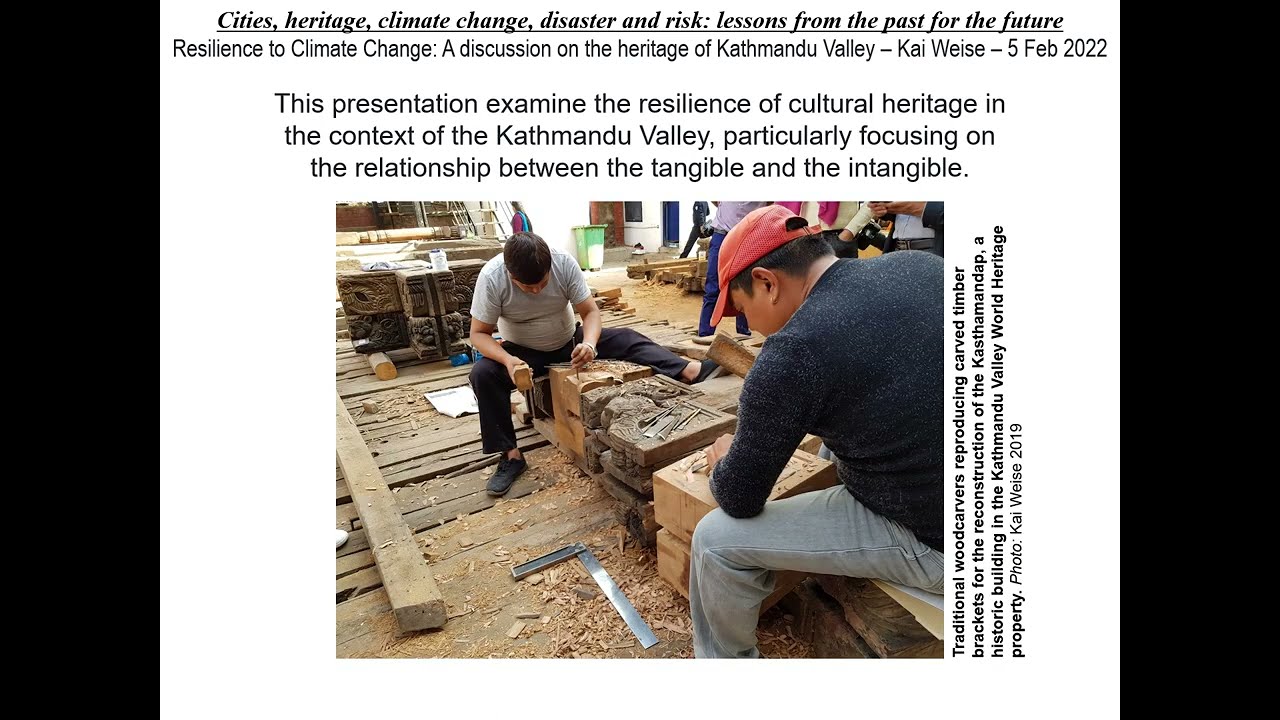 Resilience to Climate Change: A discussion on the heritage of Kathmandu Valley