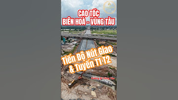 Cao Tốc Biên Hoà - Vũng Tàu, Toàn Cảnh Với Nút Giáo T1 - T2 Sân Bay Long Thành.