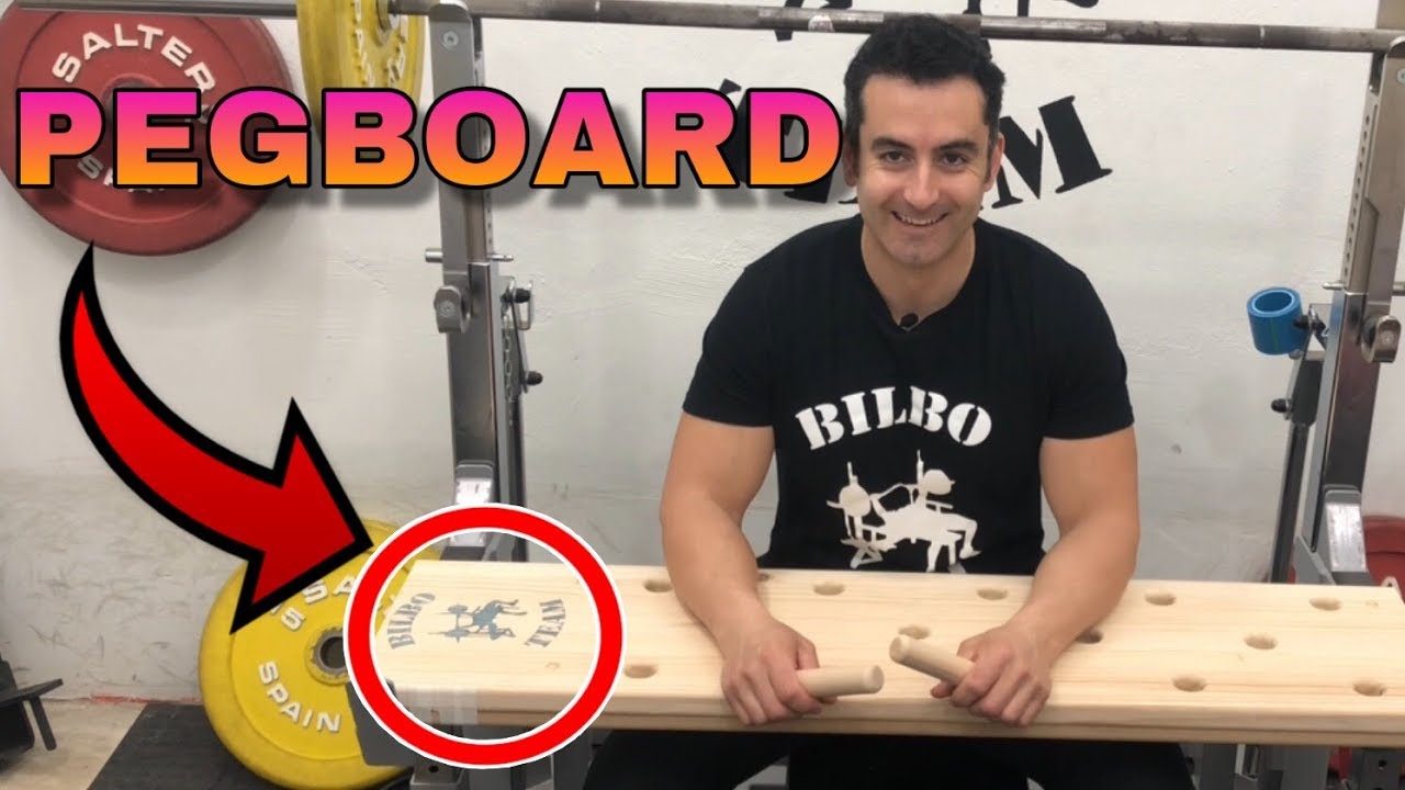 PEG BOARD LO PROBAMOS llego a la cueva de BILBOTEAM escalada