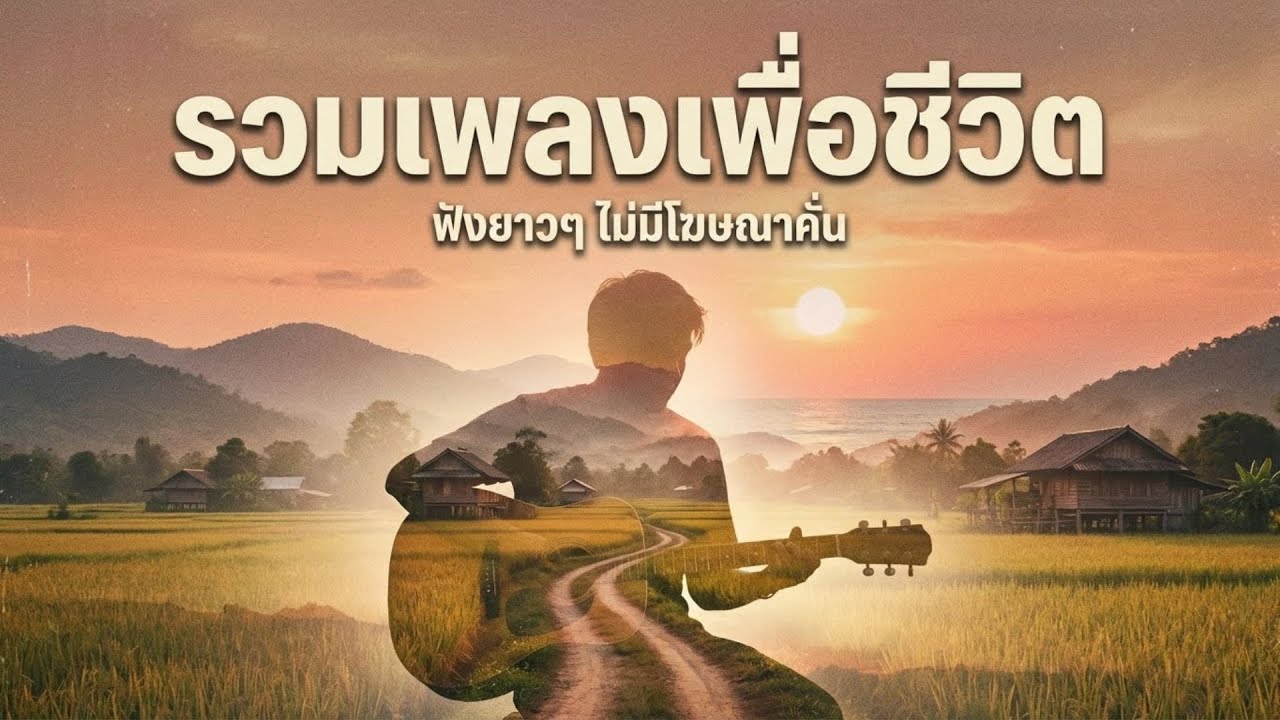 รวมเพลงเพื่อชีวิต - ใหม่ล่าสุด ฟังเพลินยาวๆ ไม่มีโฆษณาคั่น - [Chill Melody] Vol.25