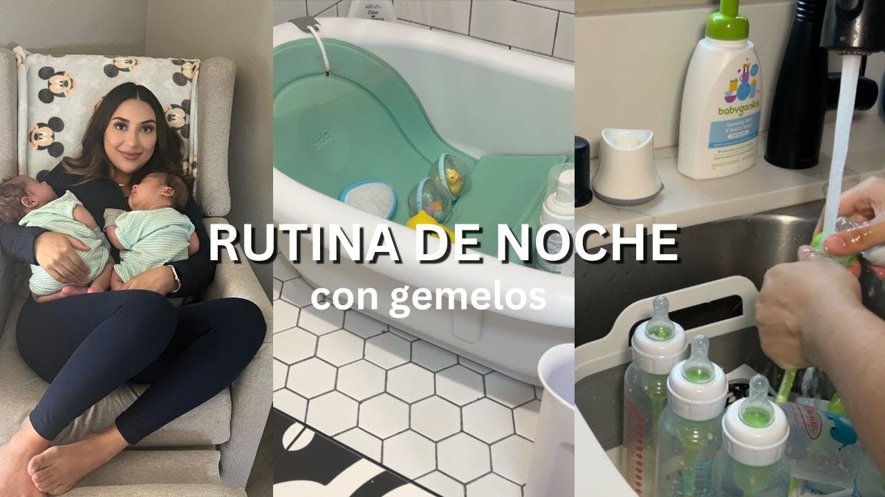 ASMR - RUTINA DE NOCHE CON GEMELOS