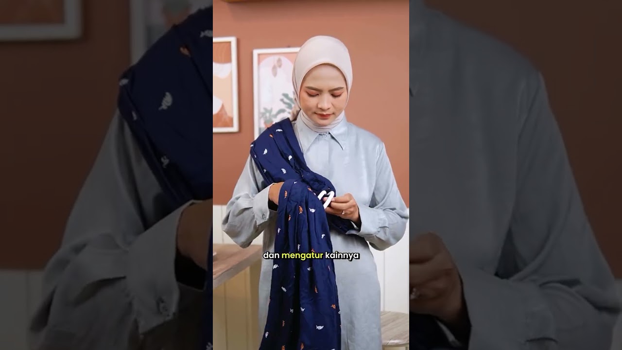 Tutorial pakai gendongan Ring Sling 😍
