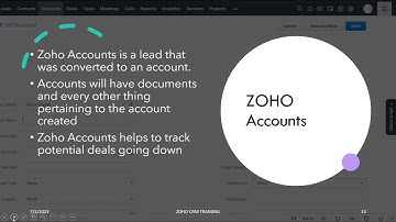 ZOHO CRM TRAINING ppt