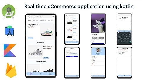 Real-Time E-Commerce app : Made a Dynamic Shopping Platform with Firebase , XML and Kotlin #android