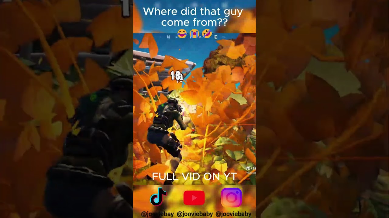 Fortnite Bush Camping Gone WRONG 😂..