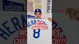 Championship drip… half price 🥶Patience paid off… literally 😏#Dodgers #Drip #WorldSeries #MLBStyle