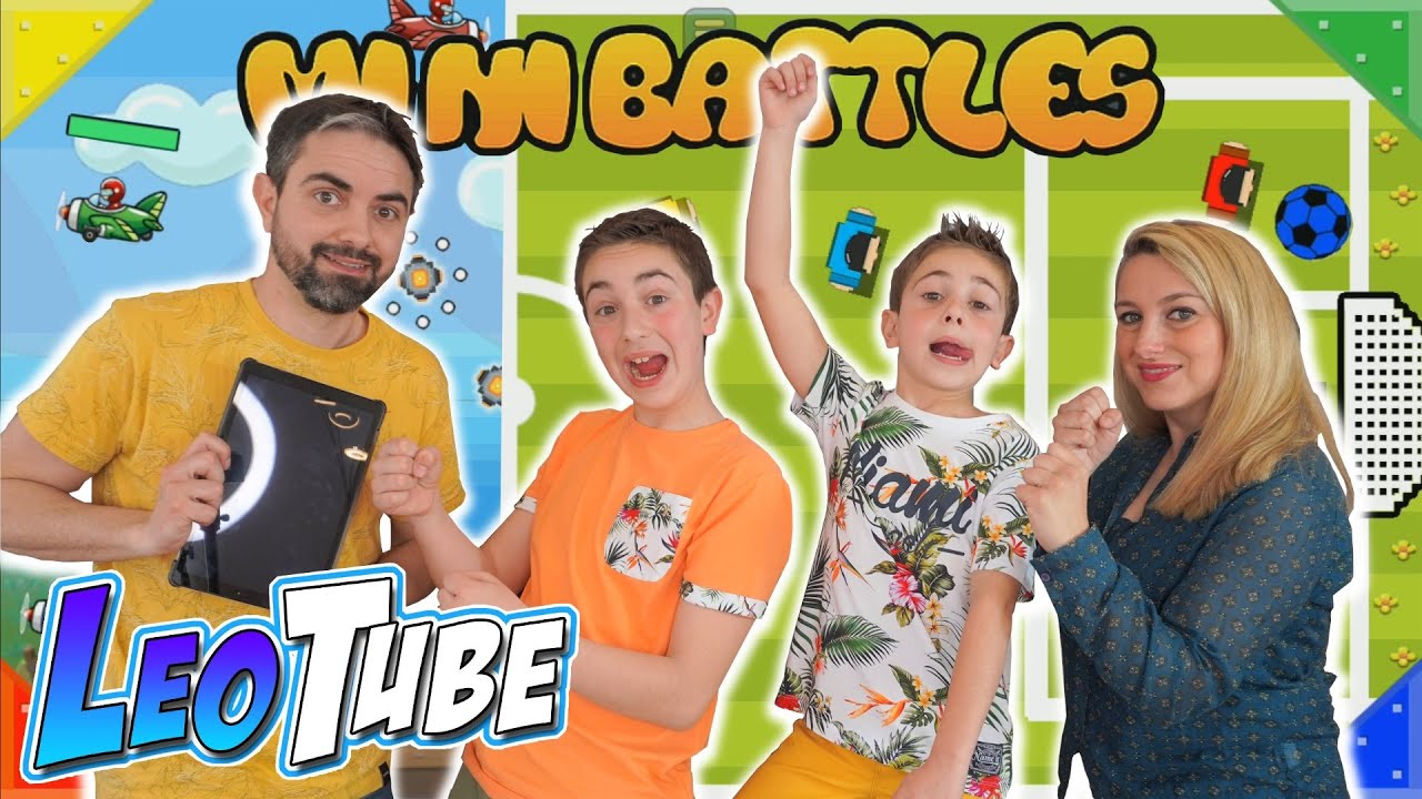 Leo Juega Mini Battle en Familia