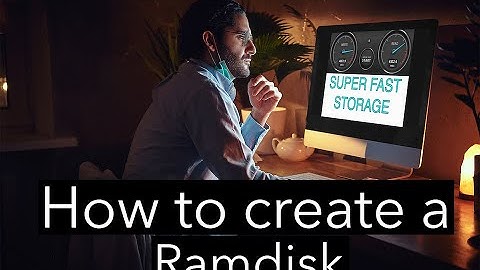 Ram Disk - How to create a ramdisk