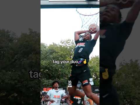 Tag your duo in the comments 👀🤞 #basketball #hoops #duo #dunk