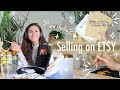 A Day in the Life of an ETSY Shop Owner Studio Vlog ✿ Selling on ETSY Tips {UK Etsy Studio Vlog}