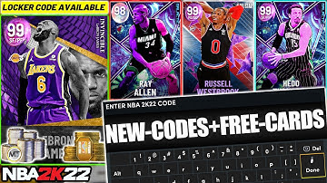 HURRY AND USE THIS NEW LOCKER CODE AND CHANCE AT A FREE DARK MATTER AND MORE! NBA 2K22 LOCKER CODES