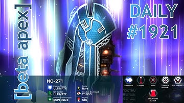 ⚡️NC-271 "Energy" ⚡️ -  [beta apex] - daily #1921 - Phoenix II - Marshal S4