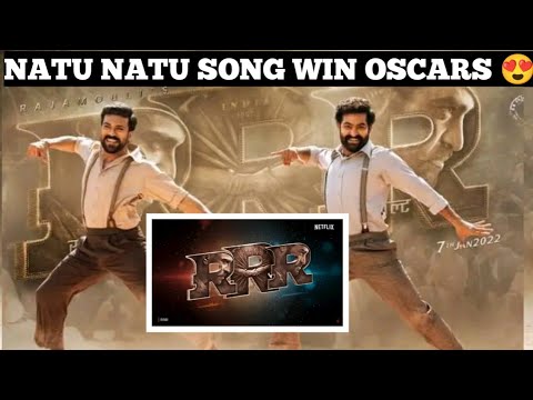 NATU NATU SONG WIN OSCARS AWARD !! RRR !! RAM CHARAN !! NTR!! AJAY ...
