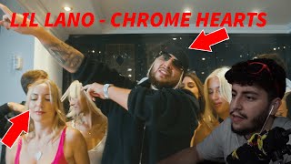 LIL LANO - CHROME HEARTS (OFFICIAL VIDEO) | REACTION!