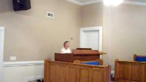Belinda Murphy plays the organ