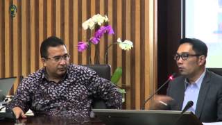 150709 Menerima Kunjungan Kerja Walikota Tasikmalaya