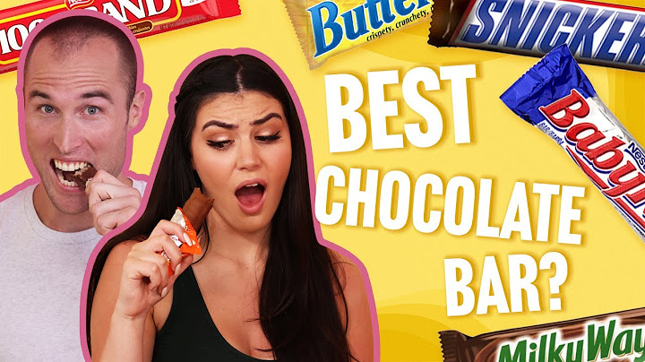 Ranking The BEST Chocolate Bars Of All Time!