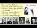 Father of microbiology modern micro bacteriological tech antiseptic surgery immunosoil micro 